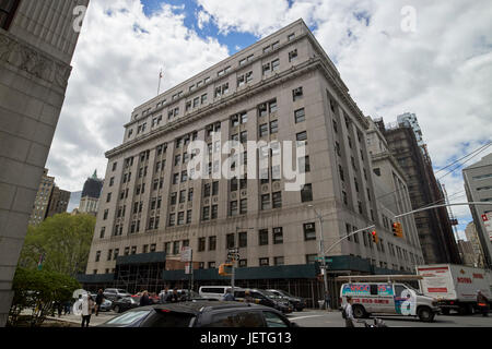Edificio di salute del dipartimento della salute della città di New York City STATI UNITI D'AMERICA Foto Stock