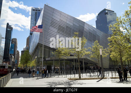 National September 11th Memorial Museum New York City USA Foto Stock