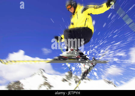 Sci - SCI - sport di tendenza, Sci - Skifahren - Trendsport Foto Stock