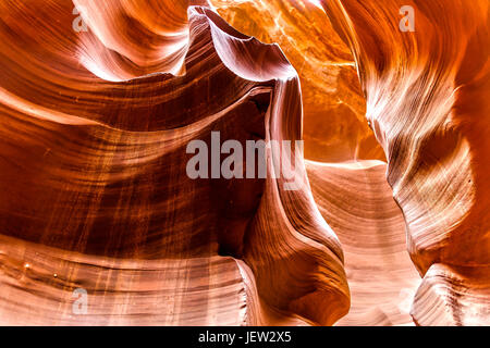 Abbassare Antelope Canyon in Arizona Foto Stock