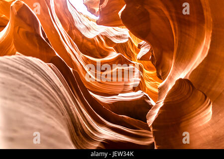 Abbassare Antelope Canyon in Arizona Foto Stock