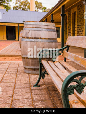 La cantina Seppeltsfield nella Barossa Valley, Sud Australia Foto Stock