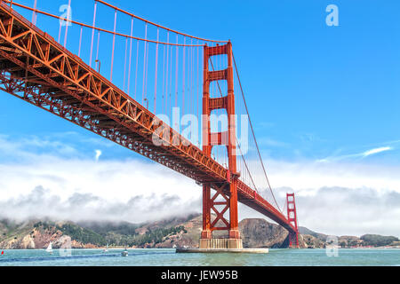 Golden Gate Bridge di San Francisco Foto Stock