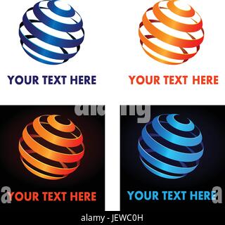 La modernità nero Illustrazione Vettoriale