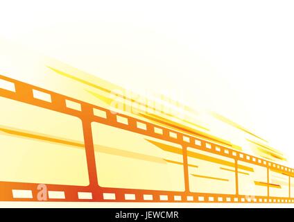 Striscia di film Illustrazione Vettoriale