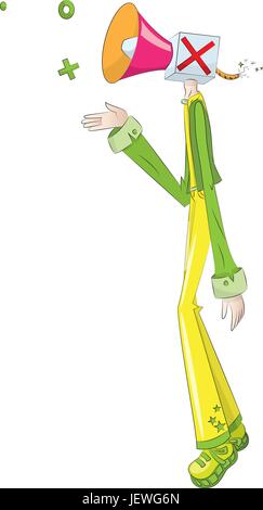 Arte isolato Illustrazione Vettoriale