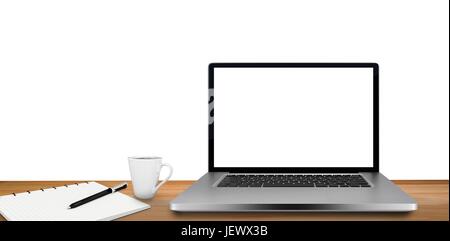 Immagine composita della scrivania virtuale Foto Stock