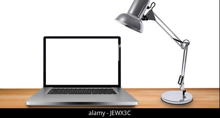 Immagine composita della scrivania virtuale Foto Stock