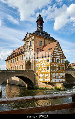 Municipio della Città Vecchia di Bamberg, Baviera, Germania Foto Stock