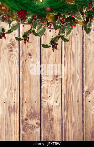 Immagine composita di decorazioni di Natale Foto Stock