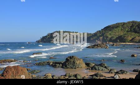 Spiaggia di Port Macquarie, Nuovo Galles del Sud Foto Stock