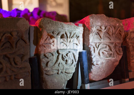 Visita a Beit She'arim Parco Nazionale, Israele Foto Stock