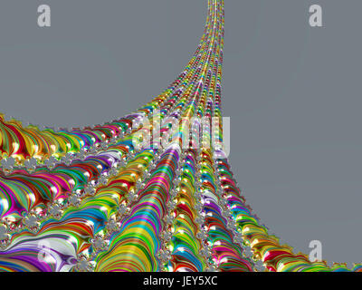 Rainbow Bridge - Illustrazione di sfondo Foto Stock