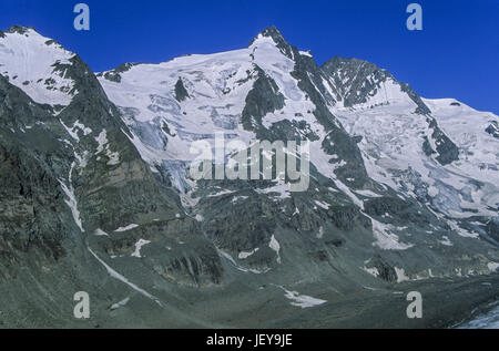 Grossglockner, la più alta montagna austriaca Foto Stock