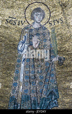 Saint justus di trieste, san giusto cathedral Foto Stock