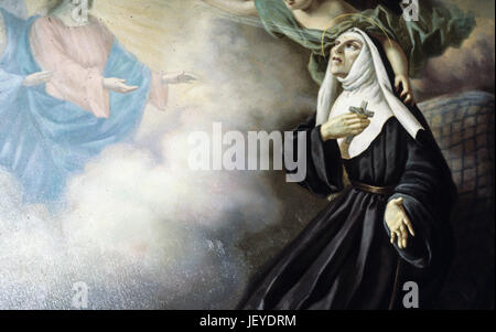 Santa Rita da Cascia Foto Stock