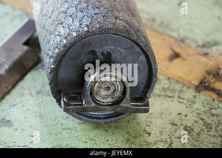 Cuscinetto hounsing e il rullo della macchina Foto Stock