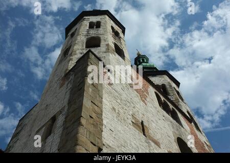 Sant'Andrea Chiesa nella Città Vecchia di Cracovia, della Polonia, dell'Europa centrale o orientale, Giugno 2017. Foto Stock