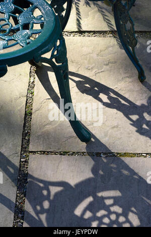 Mobili da giardino Foto Stock