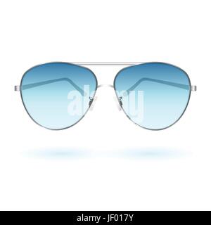 Oggetto, isolato, illustrazione, occhiali, occhiali, occhiali, vettore Illustrazione Vettoriale