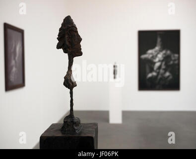 Alberto Giacometti exhibition Gagosian Gallery Foto Stock