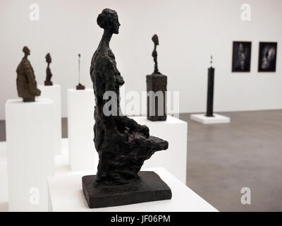 Alberto Giacometti exhibition Gagosian Gallery Foto Stock