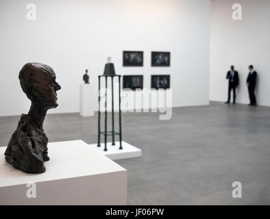 Alberto Giacometti exhibition Gagosian Gallery Foto Stock