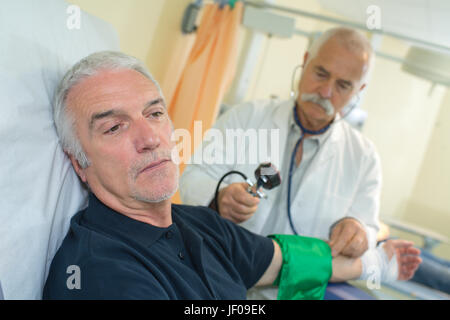 paziente Foto Stock
