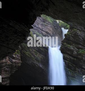 Cascate del Thurfaelle Foto Stock