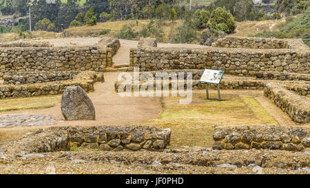 Ingapirca rovine Inca di Azuay Ecuador Foto Stock