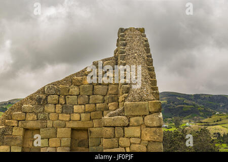 Ingapirca rovine Inca di Azuay Ecuador Foto Stock