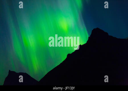 Aurora boreale Foto Stock
