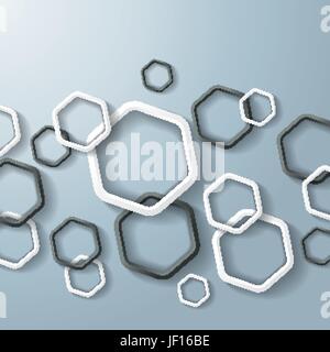 La modernità nero Illustrazione Vettoriale