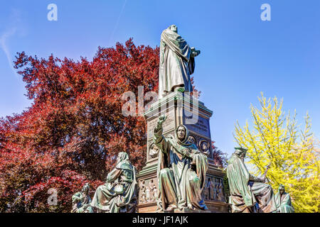 Martin Luther Memorial in worm Foto Stock