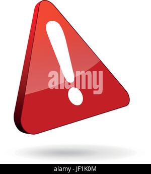 Scheda di pericolo Illustrazione Vettoriale