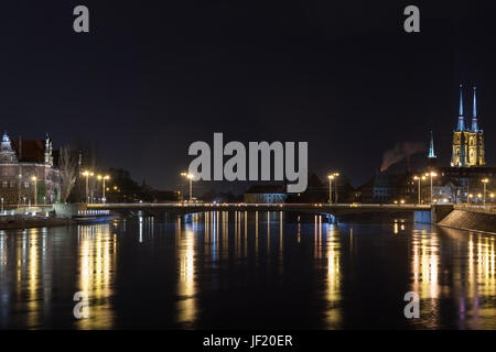 Ponte di Pace - Wroclaw Foto Stock