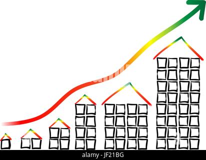 Lo sviluppo grafico Illustrazione Vettoriale