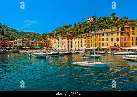 Italia Liguria parco naturale di Portofino - Portofino Foto Stock