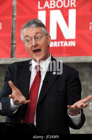 Foto di Paul Slater/PSI - Hilary Benn politico Foto Stock