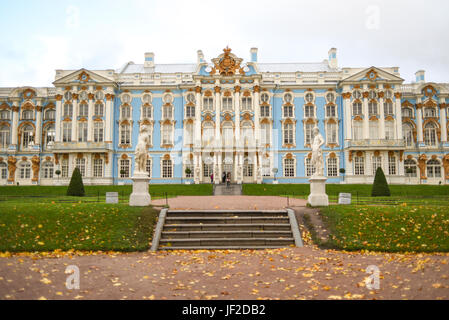 Palazzo di Caterina a Carskoe Selo, San Pietroburgo Foto Stock