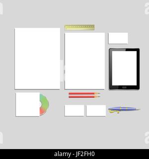 Nero righello Illustrazione Vettoriale