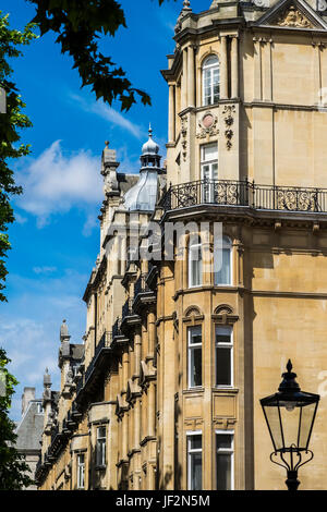 Harley House, stile edoardiano edificio su Marylebone Road, London, England, Regno Unito Foto Stock