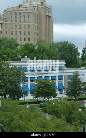 Buckstaff Bathhouse in Hot Springs, Arkansas, Stati Uniti d'America. Foto Stock