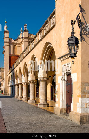 Il panno Hall nella piazza principale del mercato Foto Stock