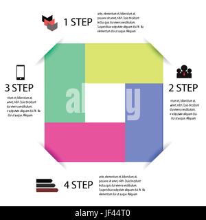Progetto di piano Illustrazione Vettoriale