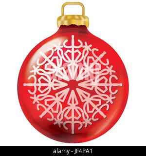 sfera di Natale Illustrazione Vettoriale