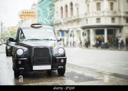 Taxi a Londra Foto Stock