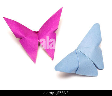 Origami butterfly Foto Stock