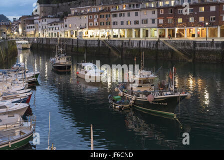 Porto Vecchio di San Sebastian Foto Stock