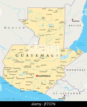 Guatemala, atlanti, maya, in Guatemala, la pace, la violazione della pace, silenzioso, Illustrazione Vettoriale